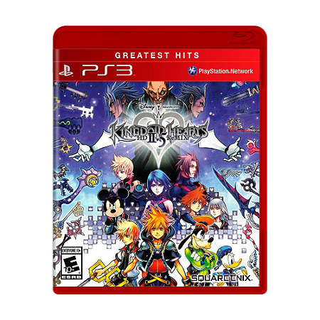 Jogo Kingdom Hearts HD 2.5 Remix - PS3 (LACRADO)