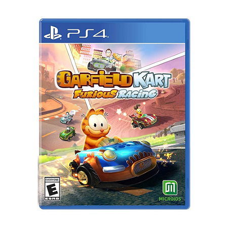 Jogo Garfield Kart: Furious Racing - PS4 (LACRADO)