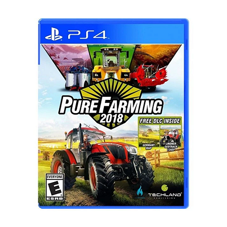 Jogo Pure Farming 2018 - PS4 (LACRADO)