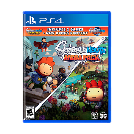 Jogo Scribblenauts Mega Pack - PS4 (LACRADO)
