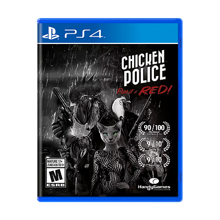 Jogo Chicken Police - Paint it RED! - PS4 (LACRADO)