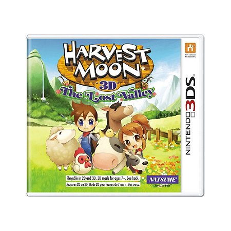 Jogo Harvest Moon: The Lost Valley - 3DS (LACRADO)