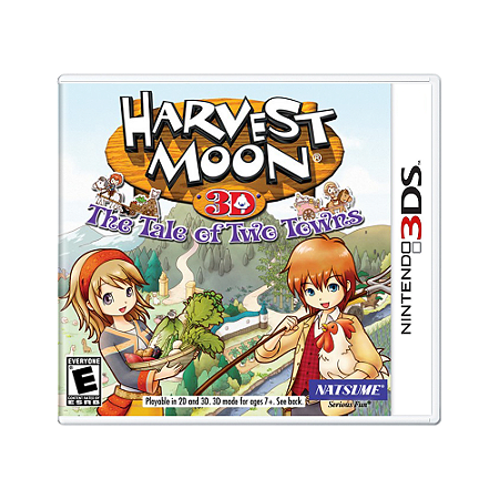 Jogo Harvest Moon 3D: The Tale of Two Towns - 3DS (LACRADO)