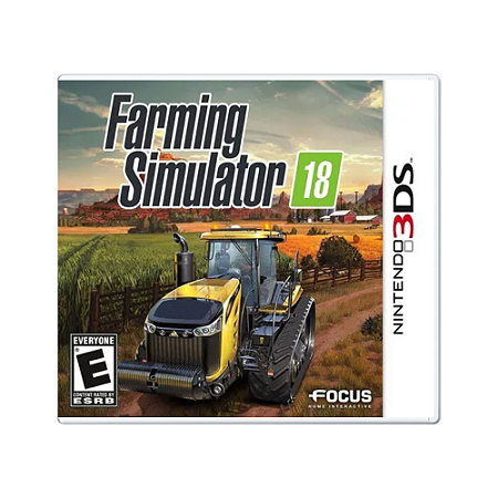 Jogo Farming Simulator 18 - 3DS (LACRADO)