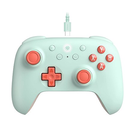 Controle Ultimate 2C Wired Controller, Mint - 8BitDo