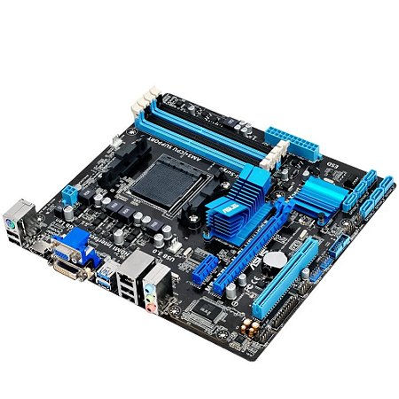 Placa-Mãe M5A78L-M Plus, AM3+, DDR3, Mini-ATX - Asus