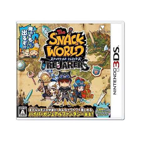 Jogo Snack World: TreJarers - 3DS (Japonês)