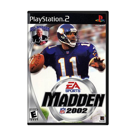 Jogo Madden NFL 2002 - PS2