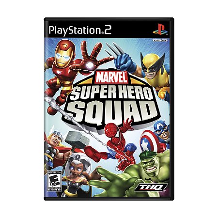 Jogo Marvel Super Hero Squad - PS2