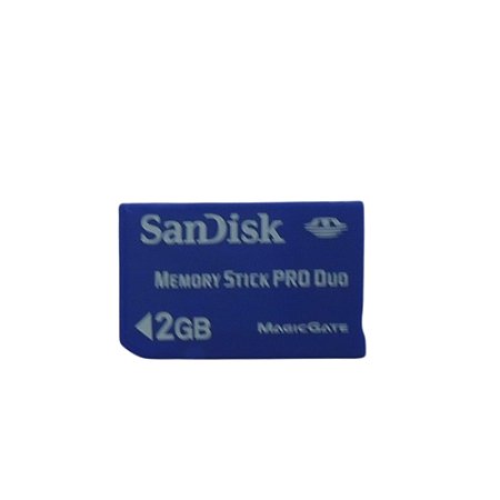 Cartão de Memória Memory Stick Pro Duo 2GB Azul - Sony