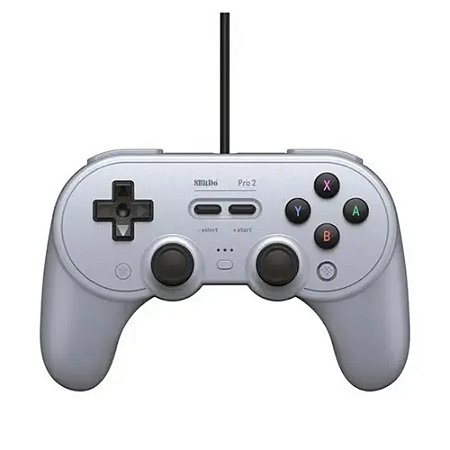 Controle Pro 2 Wired Gamepad Para Switch e PC - 8BitDo