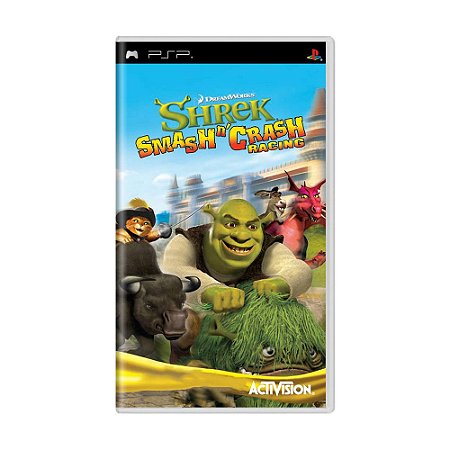 Jogo Shrek Smash n' Crash Racing - PSP