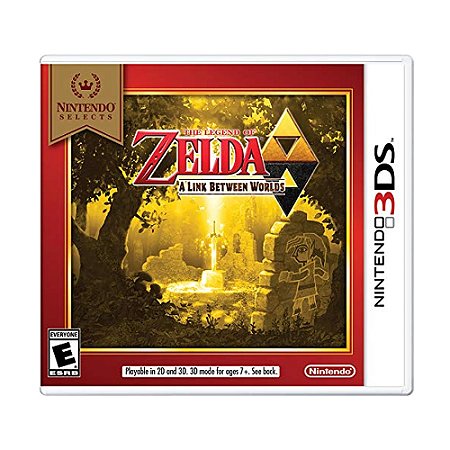 Jogo The Legend of Zelda: A Link Between Worlds - 3DS (Nintendo Selects)