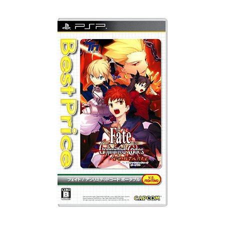 Jogo Fate/Unlimited Codes - PSP (Japonês)