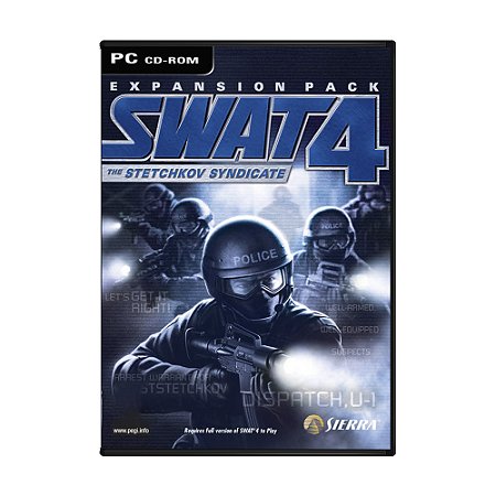 Jogo SWAT 4: Táticas e Armas Especiais - PC