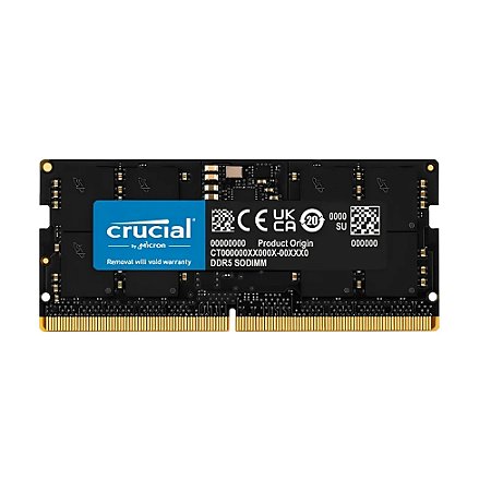 Memória Ram de Notebook SODIMM 16GB, DDR5, 5600MHz - Crucial
