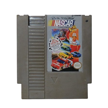 Jogo Bill Elliott's NASCAR Challenge - NES (Relabel)