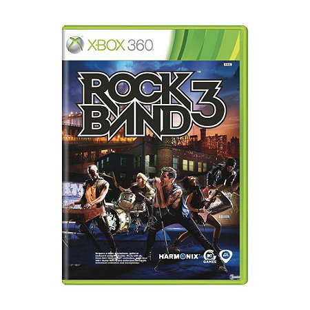 Jogo Rock Band 3 - Xbox 360