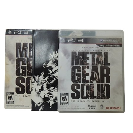 Jogo Metal Gear Solid: The Legacy Collection - PS3 (Disco 1)