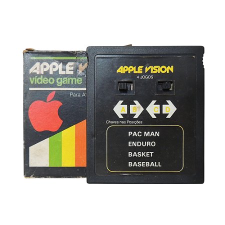 Jogo Apple Vision (Pac-Man, Enduro, Basket, Baseball) - Atari