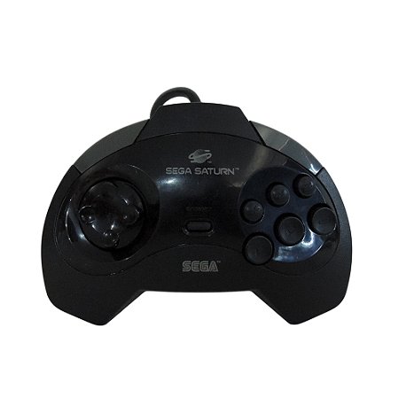 Controle MK-80100 Preto com fio - Sega Saturn