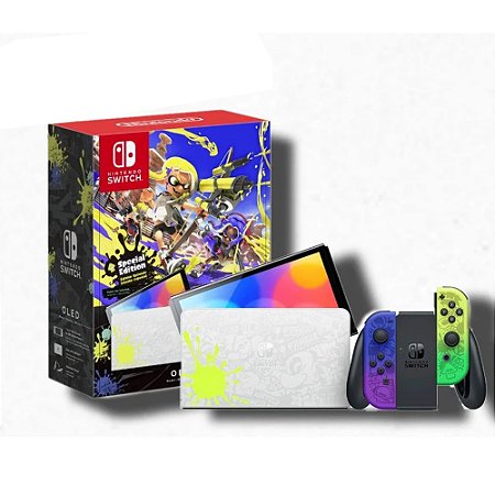 Console Nintendo Switch Oled (Splatoon 3 Edition) - Nintendo