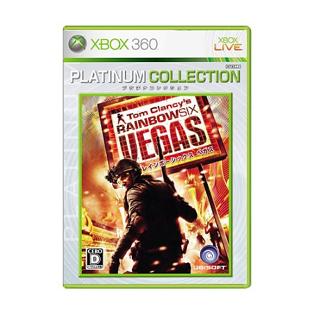 Jogo Tom Clancy's Rainbow Six Vegas - Xbox 360 (Japonês, Platinum Collection)