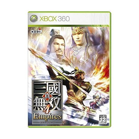 Jogo Shin Sangoku Musou 4: Empires - Xbox 360 (Japonês)