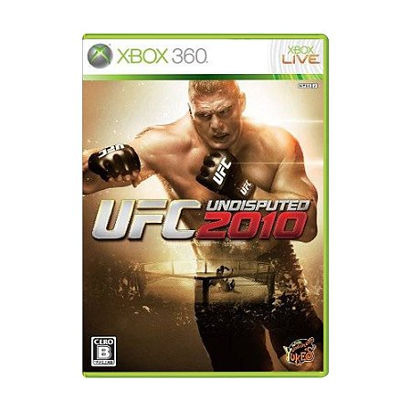 Jogo UFC Undisputed 2010 - Xbox 360 (Japonês)