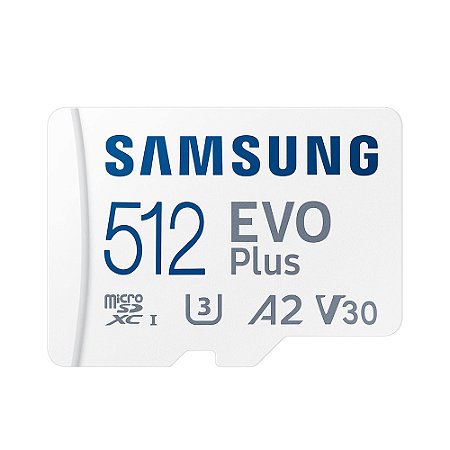 Cartão de Memória Micro SD Evo Plus 512GB - Samsung