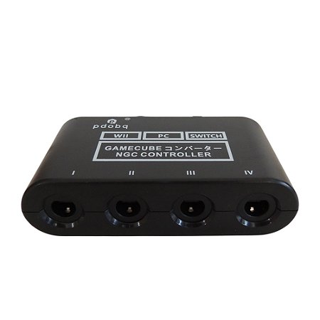 Adaptador De Controlador de Controle GameCube Para Nintendo Switch/PC e Wii U - Pdobq