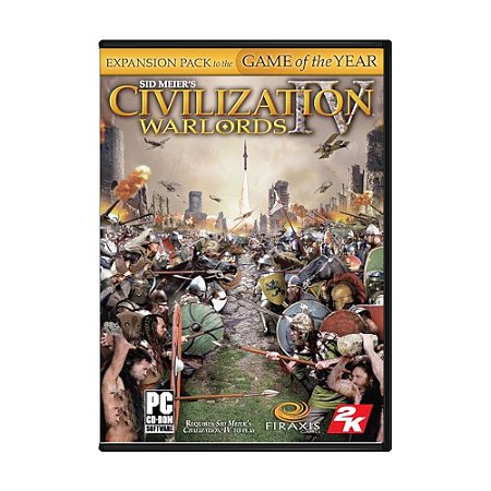 Jogo Sid Meier's Civilization IV: Warlords - PC