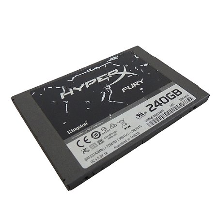 SSD HyperX Fury, SHFS37A, 240GB, SATA III, 2.5" - Kingston