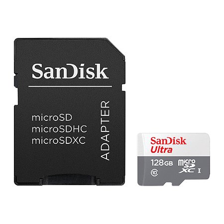 Cartão de Memória Micro SD SanDisk Ultra 128GB - SanDisk (Lacrado)