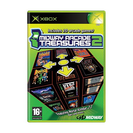 Jogo Midway Arcade Treasures 2 - Xbox Classic (Europeu)