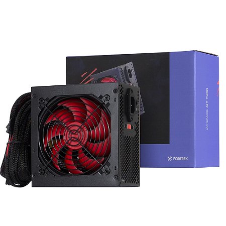 Fonte Crusader 500W Bivolt, ATX Power Supply - Fortrek