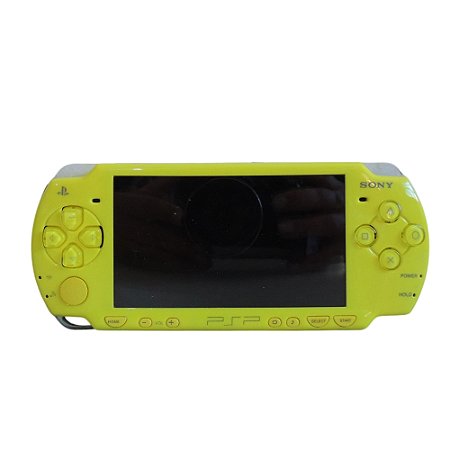 Console PSP PlayStation Portátil 2001 Amarelo - Sony