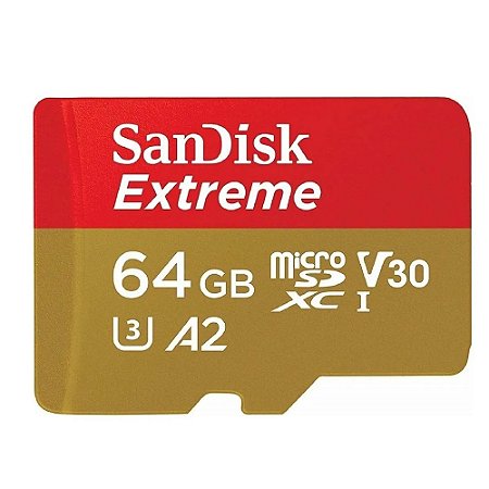 Cartão de Memória Micro SD 64GB - Sandisk Extreme