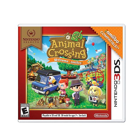 Jogo Animal Crossing: New Leaf - 3DS (Nintendo Selects)