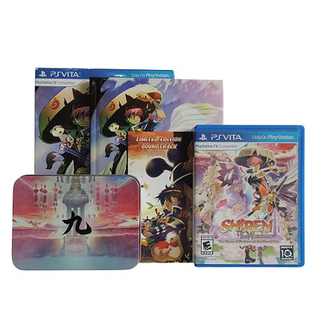 Jogo Shiren the Wanderer: The Tower of Fortune and the Dice of Fate (Eternal Wanderer Edition) - PS Vita