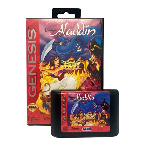 Jogo Aladdin - Mega Drive