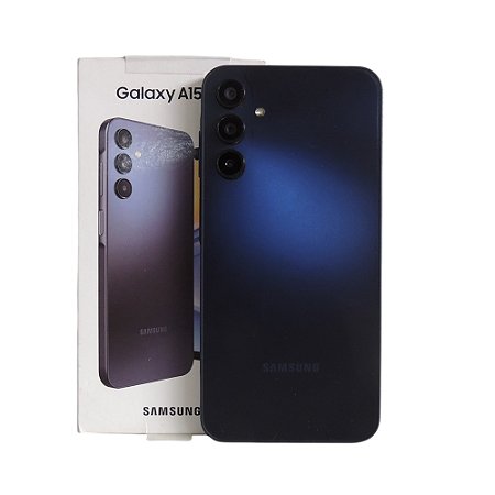 Celular Galaxy A15 4G, 128GB, 4GB RAM, Azul Escuro - Samsung