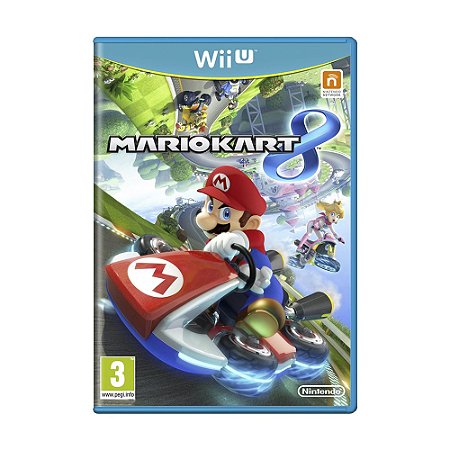 Jogo Mario Kart 8 - Wii U (Europeu)