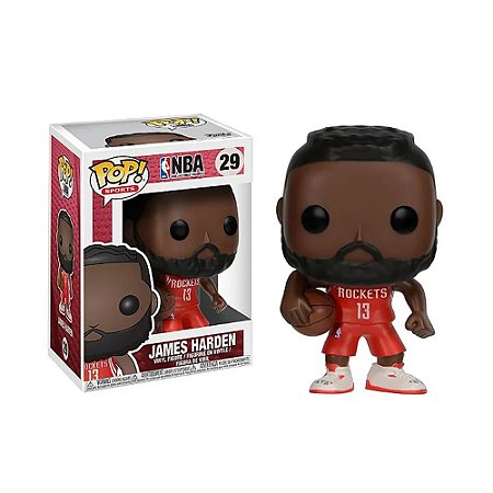 Boneco NBA: James Harden, Nº 29 - Funko Pop!
