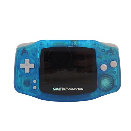 Console Game Boy Advance Azul Transparente - Nintendo