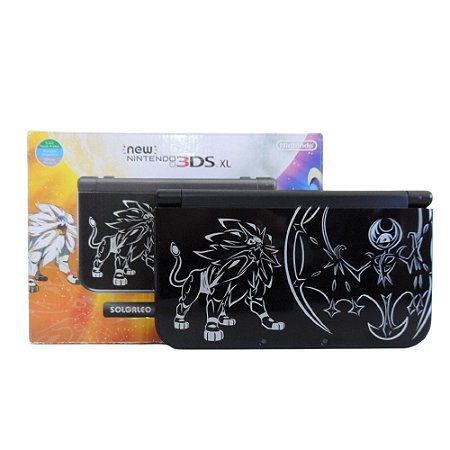 Console New Nintendo 3DS XL (Solgaleo Lunala Black Edition) - Nintendo