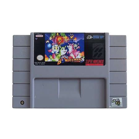 Jogo Super Bomberman 3 - SNES