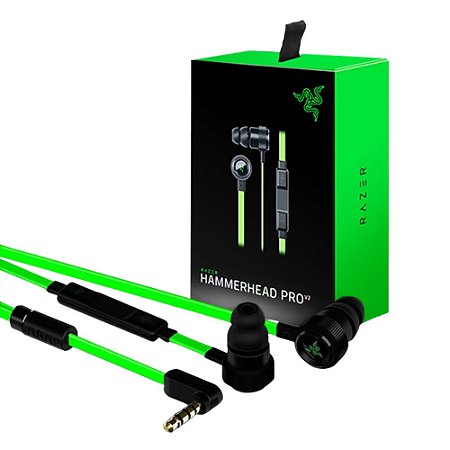 Fone de ouvido Com fio Gamer HammerHead Pro V2 - Razer