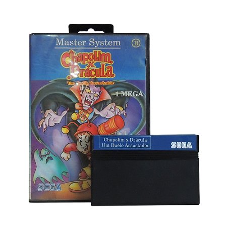Jogo Chapolim x Drácula: Um Duelo Assustador - Master System
