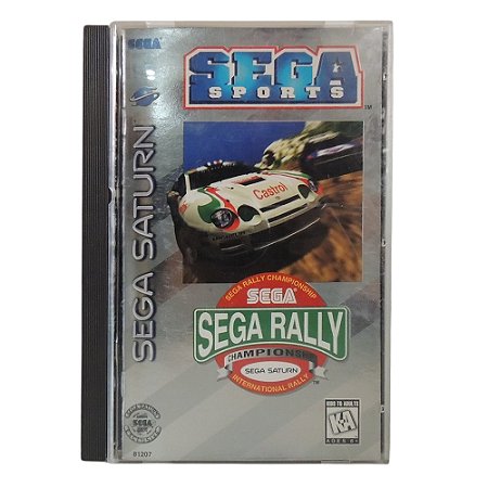 Jogo Sega Rally Championship - Sega Saturn